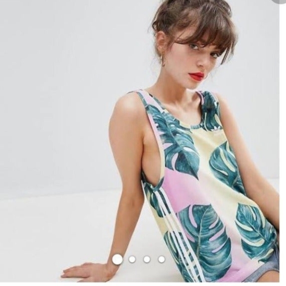 Adidas x FARM RIO tank size L - Picture 1 of 4